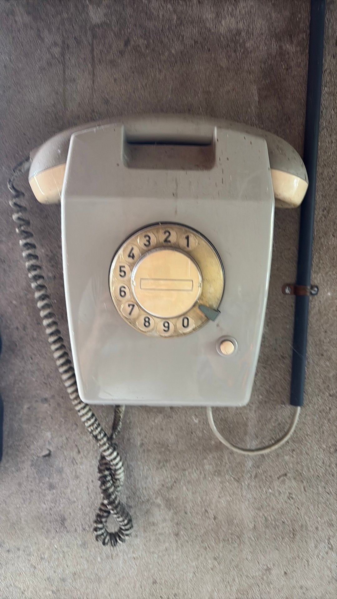 Vintage draai telefoon., Ophalen, Gebruikt