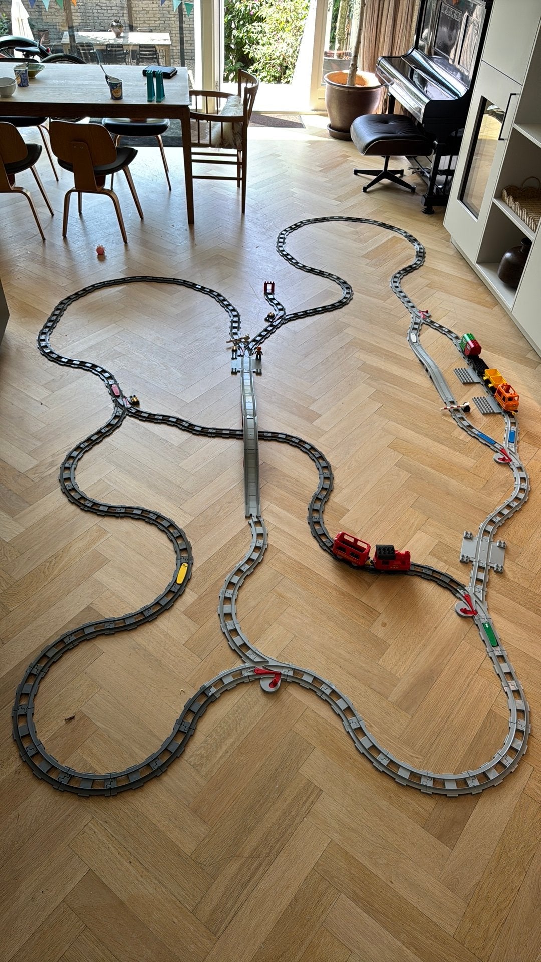 LEGO DUPLO Trein Mega Set |  4 sets combi  | 10874 / 10875, Gebruikt, Ophalen of Verzenden, Duplo, Inclusief accessoires