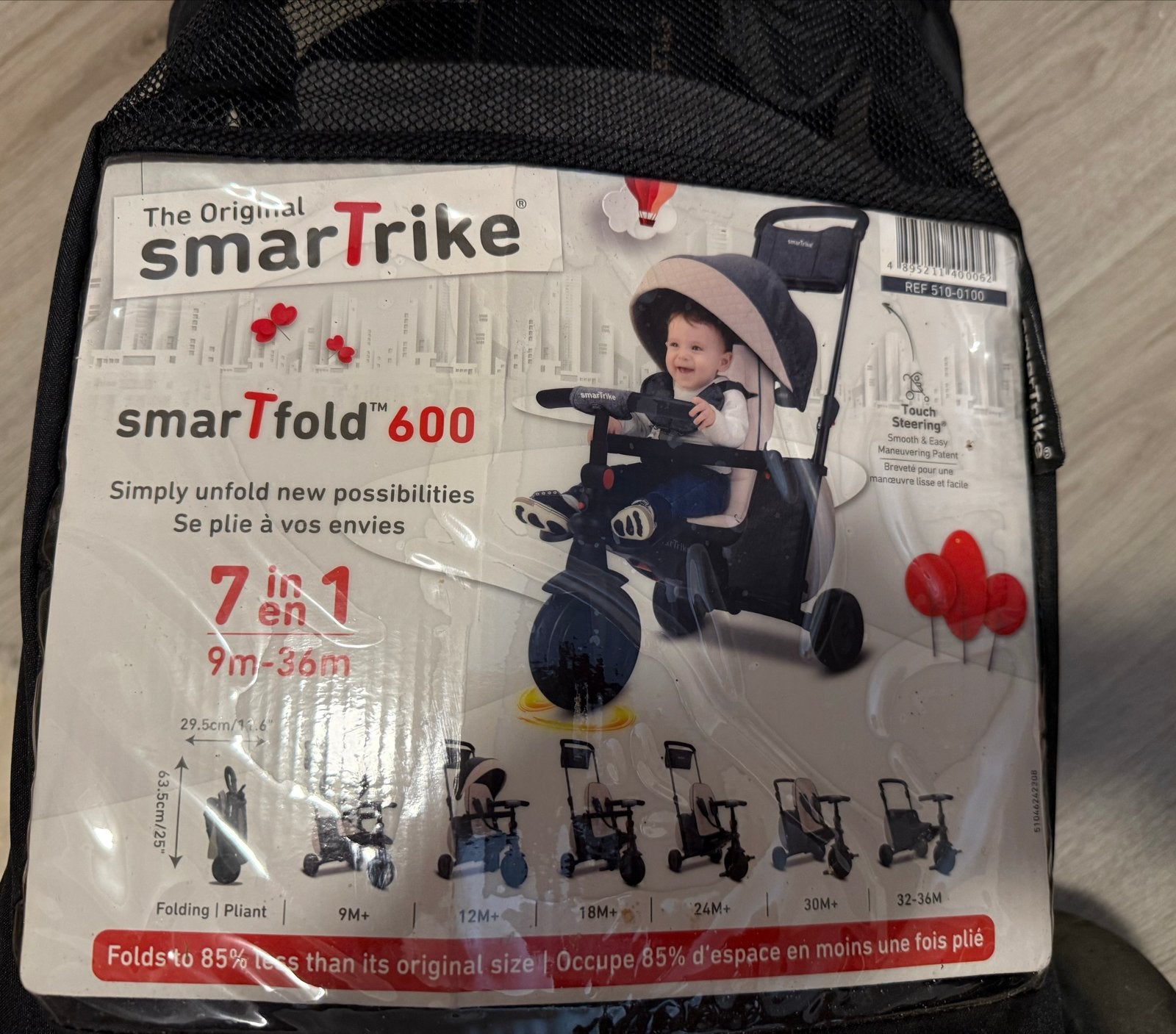 Smart Trike smarTfold 600 7-in-1 driewieler/kinderwagen, Ophalen, Gebruikt, Combiwagen, Overige merken
