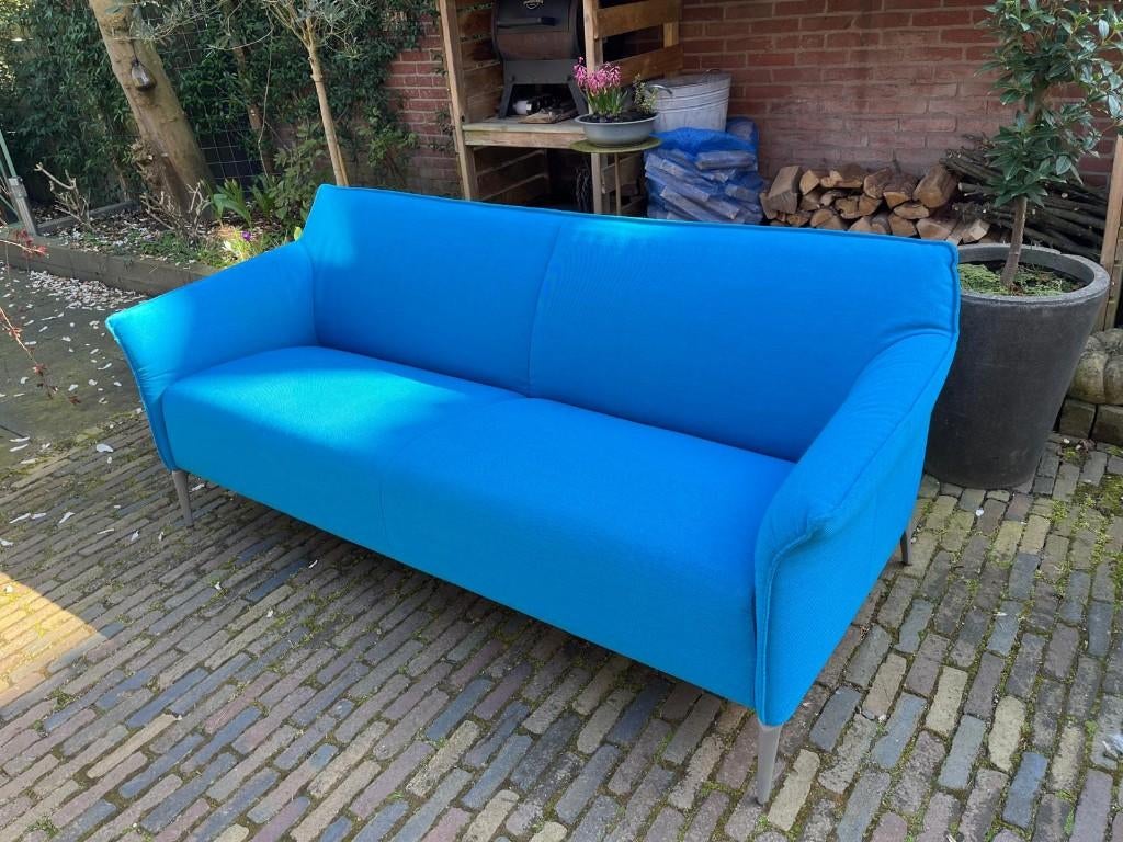 Leolux Mayon 3-zits bank, Ophalen, Gebruikt, 150 tot 200 cm, Driepersoons