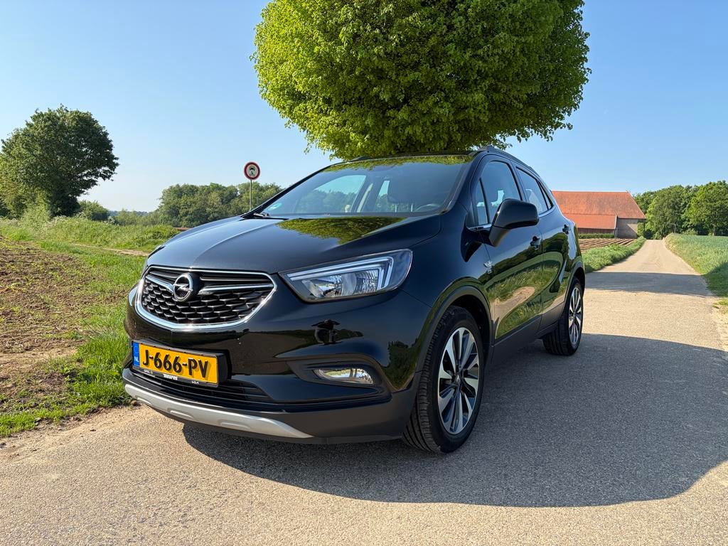 Opel MokkaX 1.4 Turbo 140pk Start/stop 2019 Zwart. Trekhaak, Voorwielaandrijving, Zwart, 1200 kg, Handgeschakeld