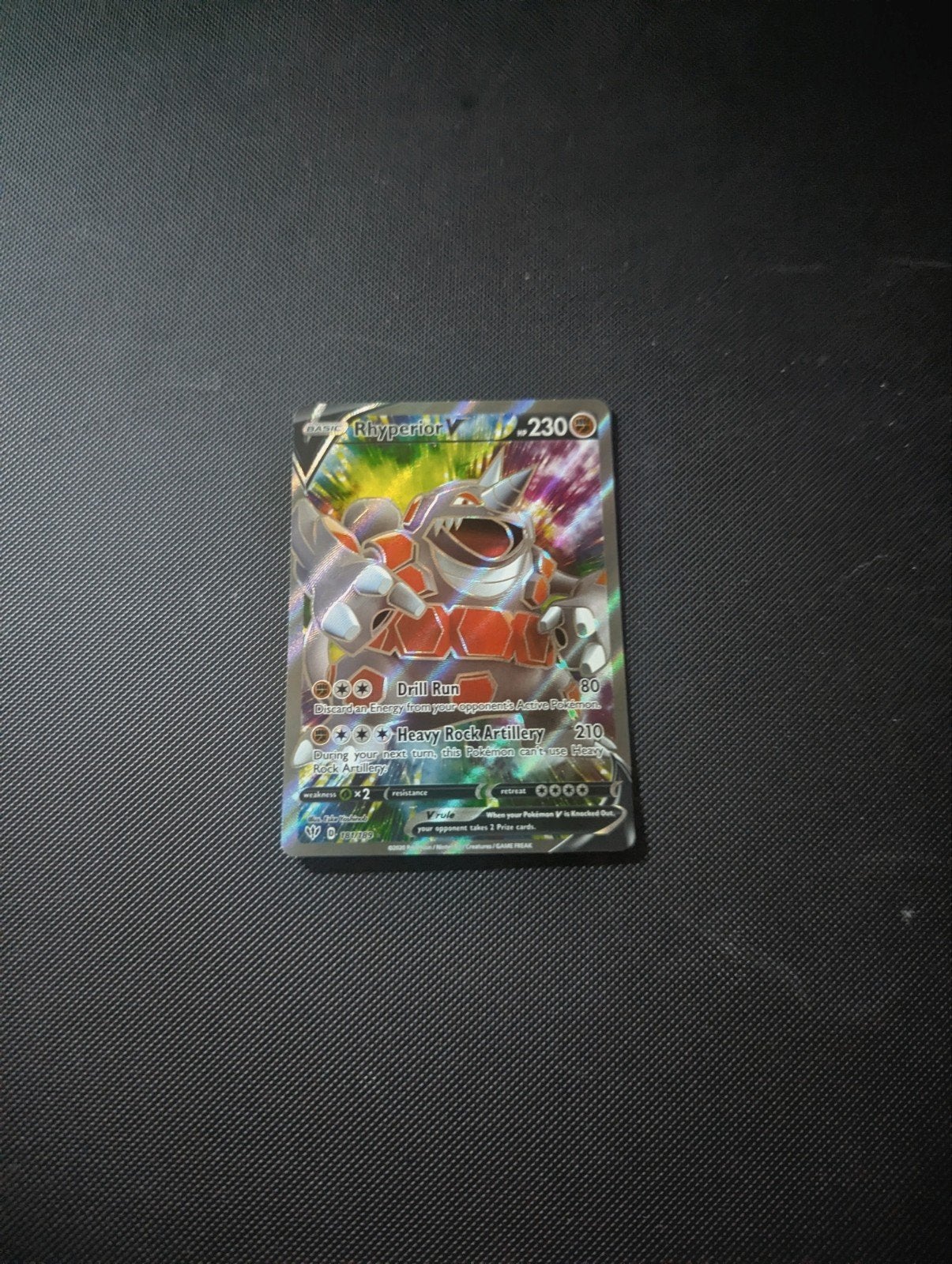 Rhyperior V #181 Darkness Ablaze fresh uit pack, Ophalen, Nieuw