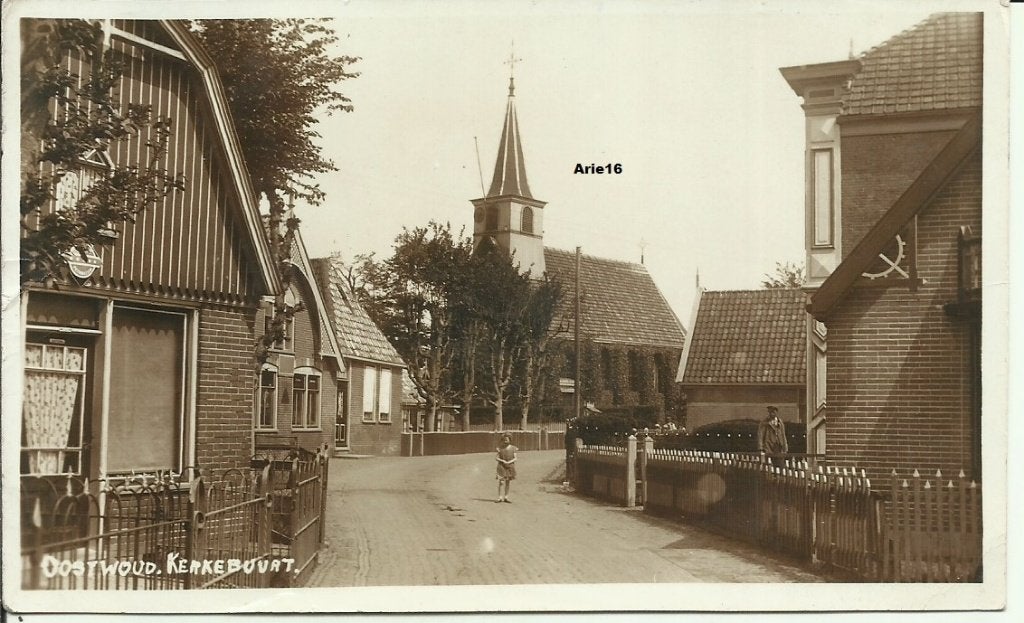 Oostwoud, Verzenden, 1920 tot 1940, Ongelopen, Noord-Holland
