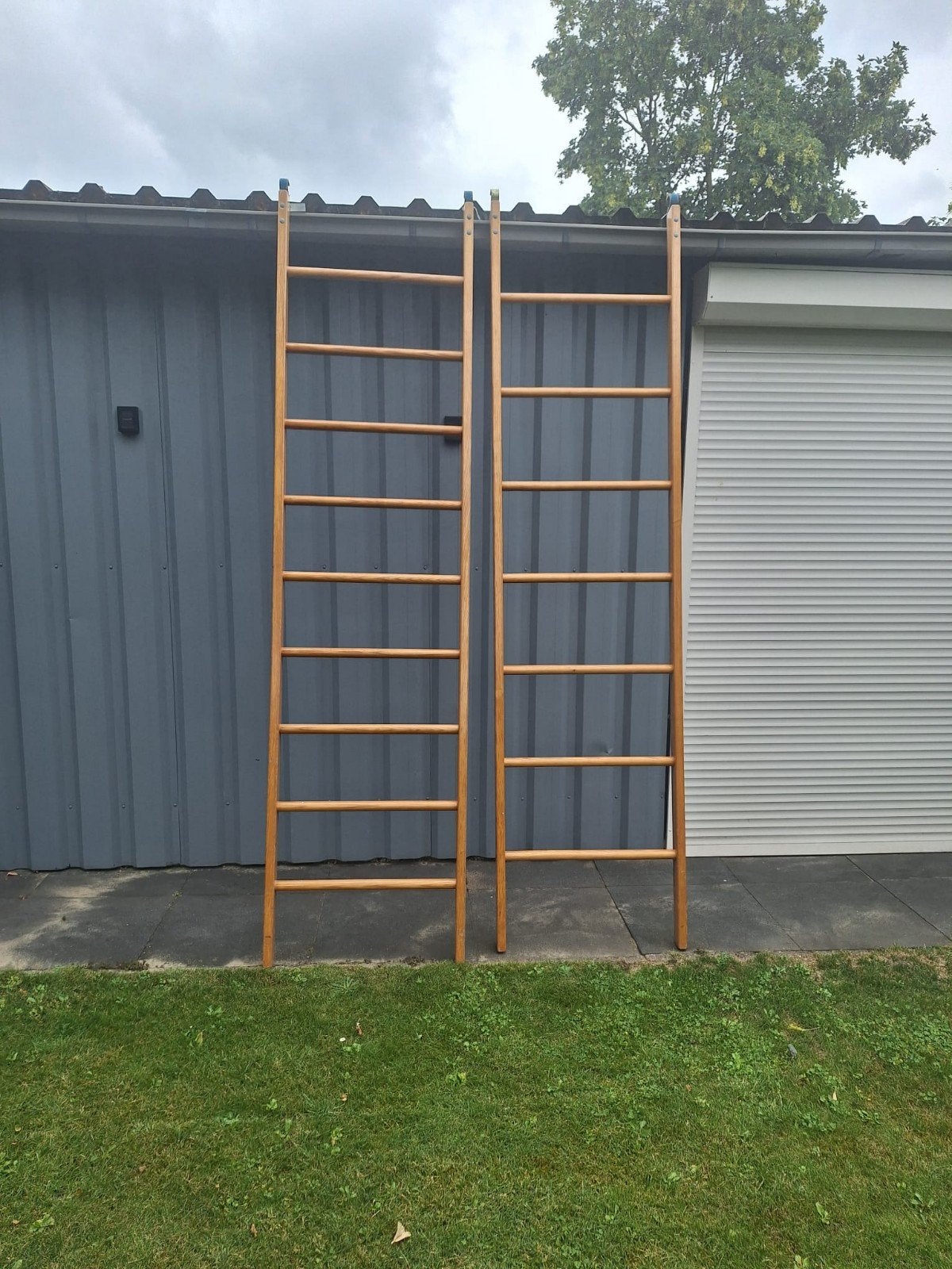 Vintage brede ladders, Sport en Fitness, Turnen, Ophalen, Gebruikt, Maat 36 t/m 42, Meerkleurig