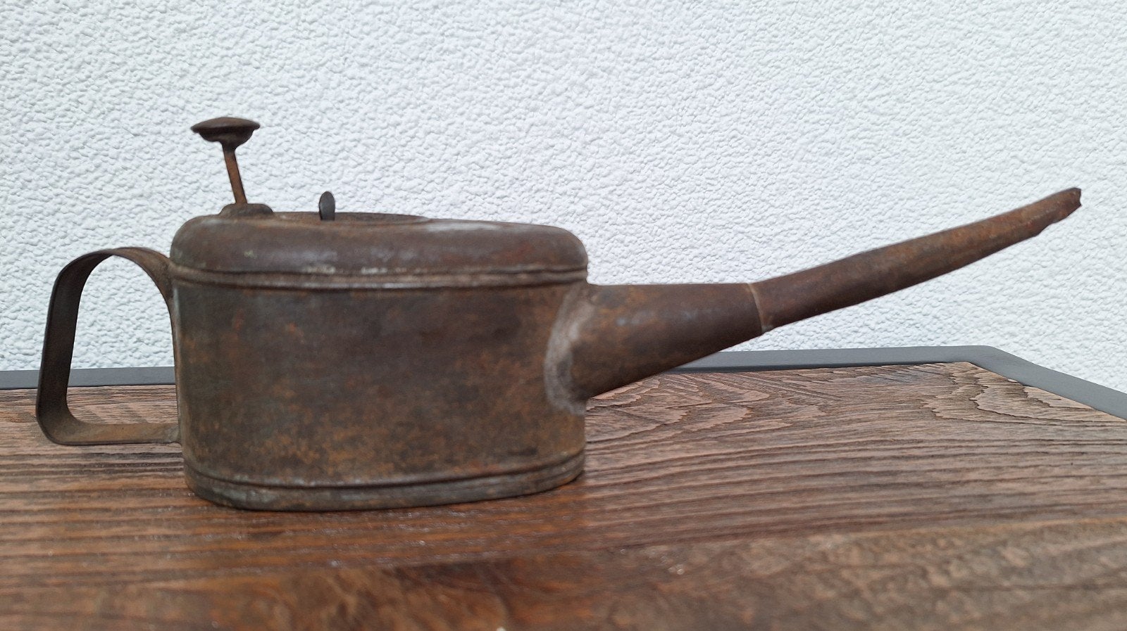 Antieke Oliekan - Rustieke Decoratie, Ophalen of Verzenden
