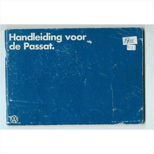 Volkswagen Passat Instructieboekje 1980 #2 Nederlands, Ophalen of Verzenden