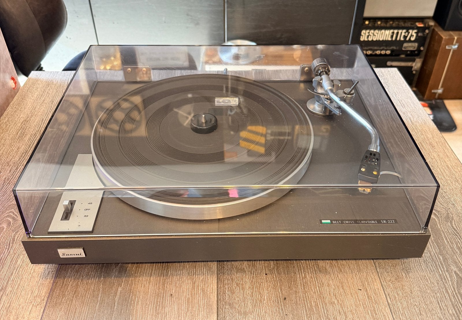 SANSUI SR-222 | GEREVISEERD | VINTAGE KWALITEIT GARANTIE, Overige merken, Sansui, Refurbished, Ophalen of Verzenden