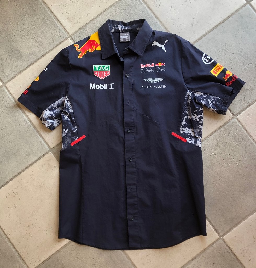 Red Bull Racing Blouse / Team Shirt / Overhemd, maat M, Ophalen of Verzenden, Nieuw, Formule 1