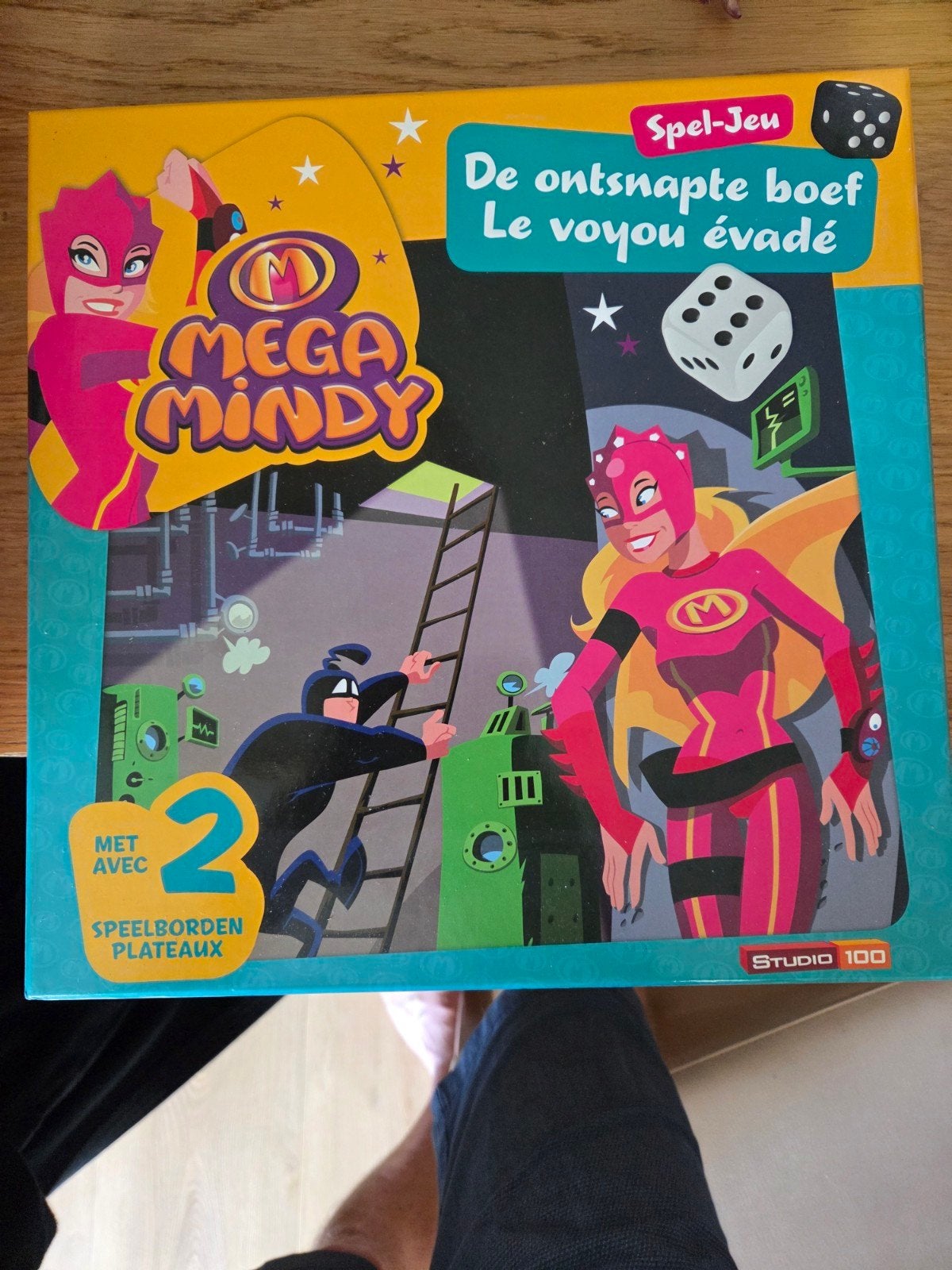 Mega Mindy Speel- en Reisspel: De Ontsnapte Boef, Hobby en Vrije tijd, Gezelschapsspellen | Bordspellen, Gebruikt, Ophalen of Verzenden