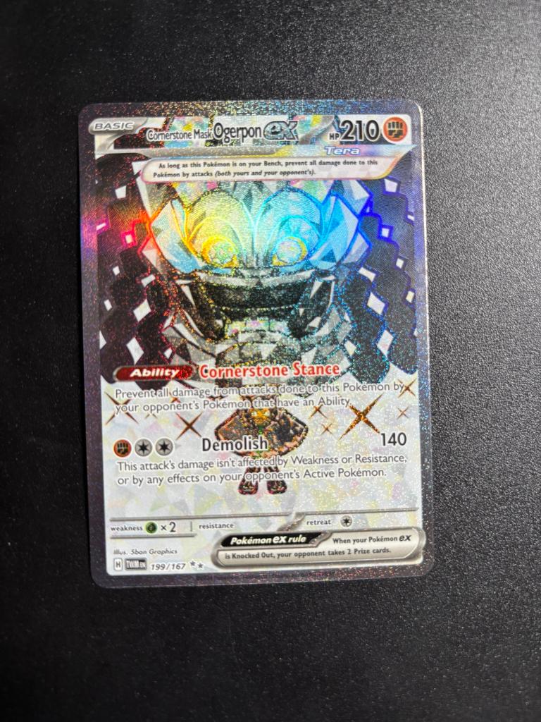 Cornerstone Mask Ogerpon ex (TWM 199), Ophalen of Verzenden, Zo goed als nieuw
