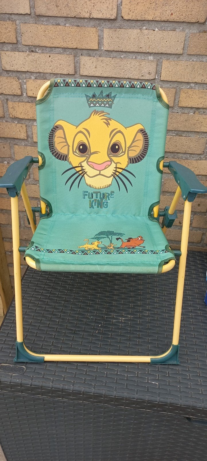 KINDER  KLAP STOELTJE LION KING, Ophalen, Inklapstoel