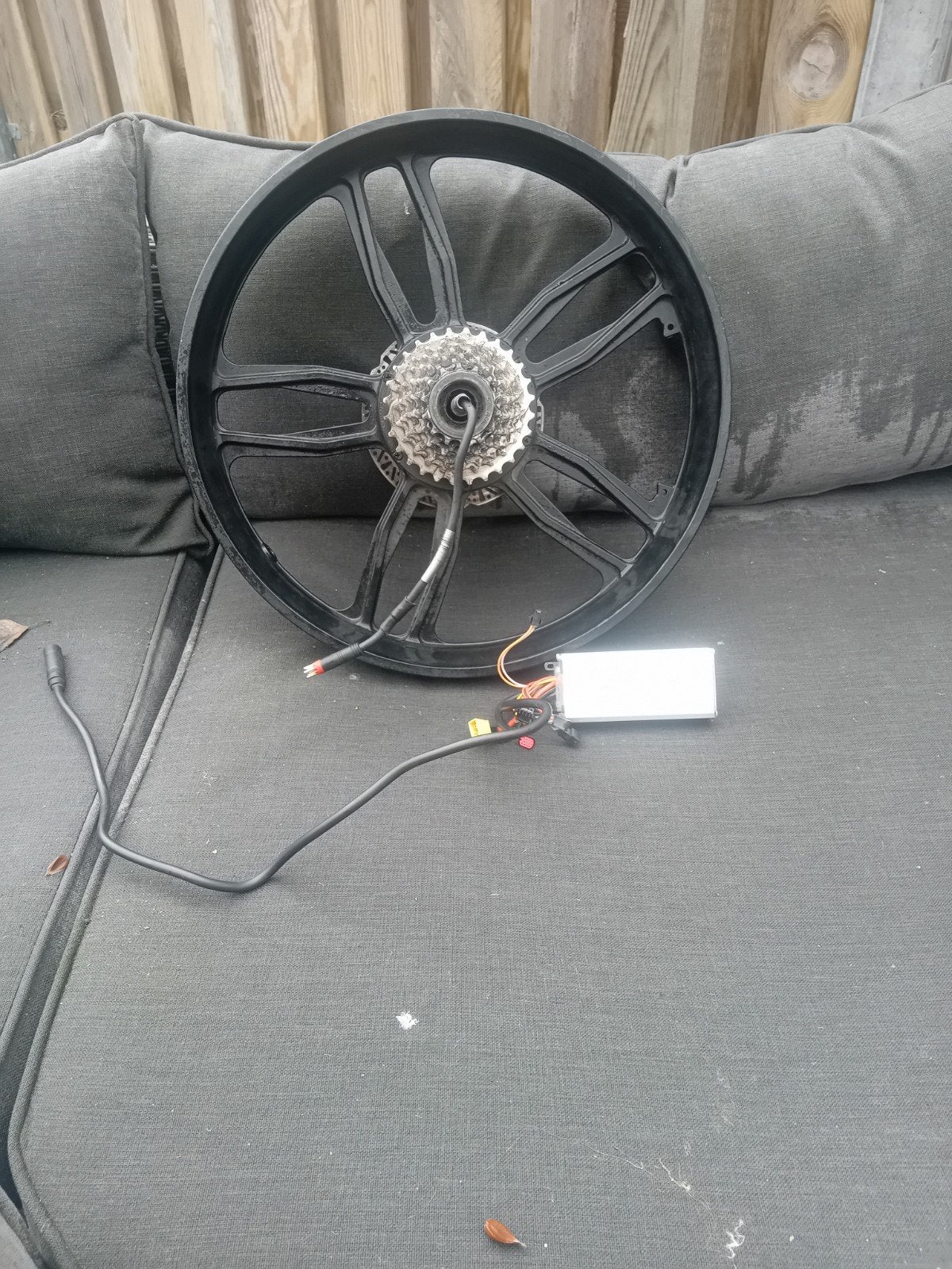 v8/c80 250w motor en controller, V8/c80, Zo goed als nieuw, Motor, Aluminium