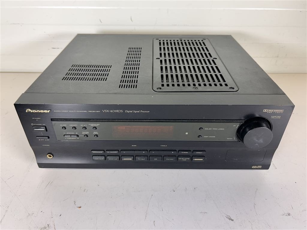 A7550. Pioneer Audio Video receiver VSX-409RDS, Ophalen of Verzenden, Gebruikt, 120 watt of meer, Pioneer