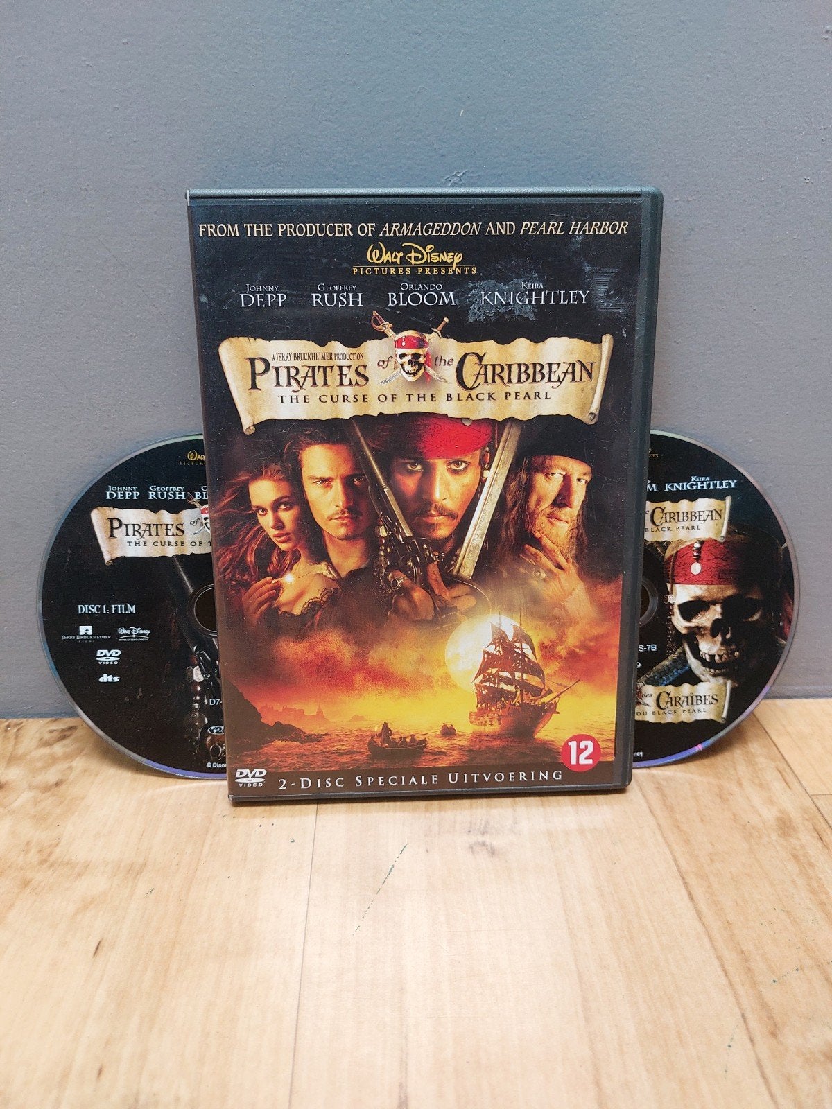 Pirates of the Caribbean (2 DVD) Johnny Depp, Vanaf 12 jaar, Ophalen of Verzenden, Zo goed als nieuw