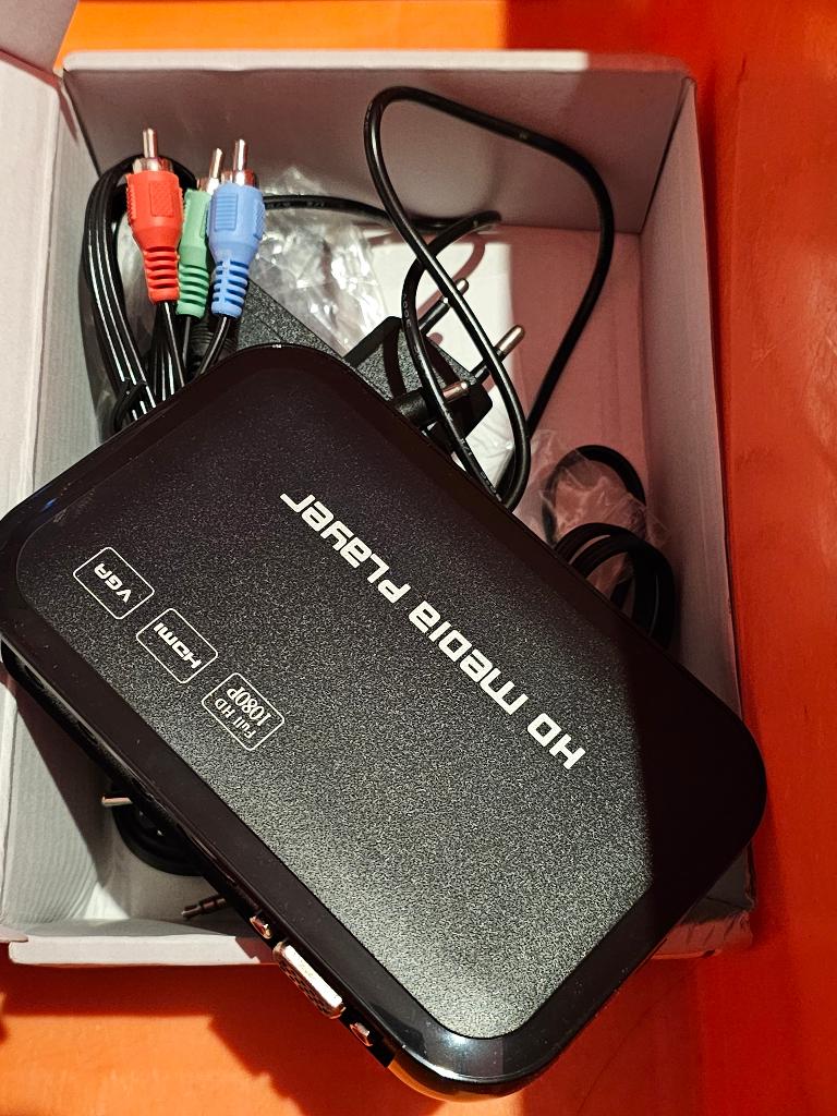 HD media player 1080p, Verzenden, Zo goed als nieuw, HDMI, Zonder harde schijf