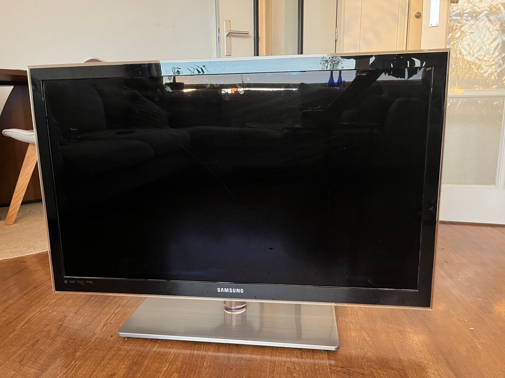 Samsung 40 inch Full HD LED TV – UE40C6000RW, Ophalen, 50 Hz, Zo goed als nieuw, Samsung