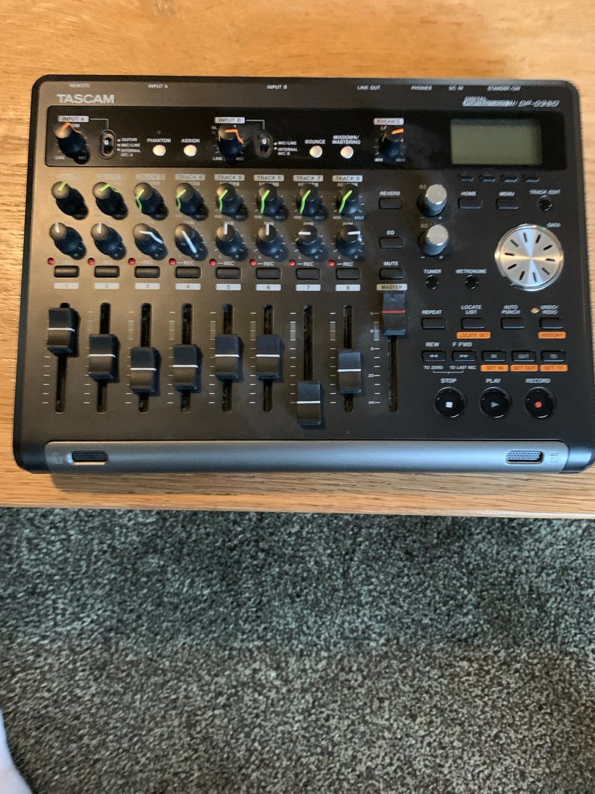 Tascam DP-03SD Digital Portastudio Recorder, Ophalen of Verzenden, Gebruikt, 5 tot 10 kanalen, Microfooningang