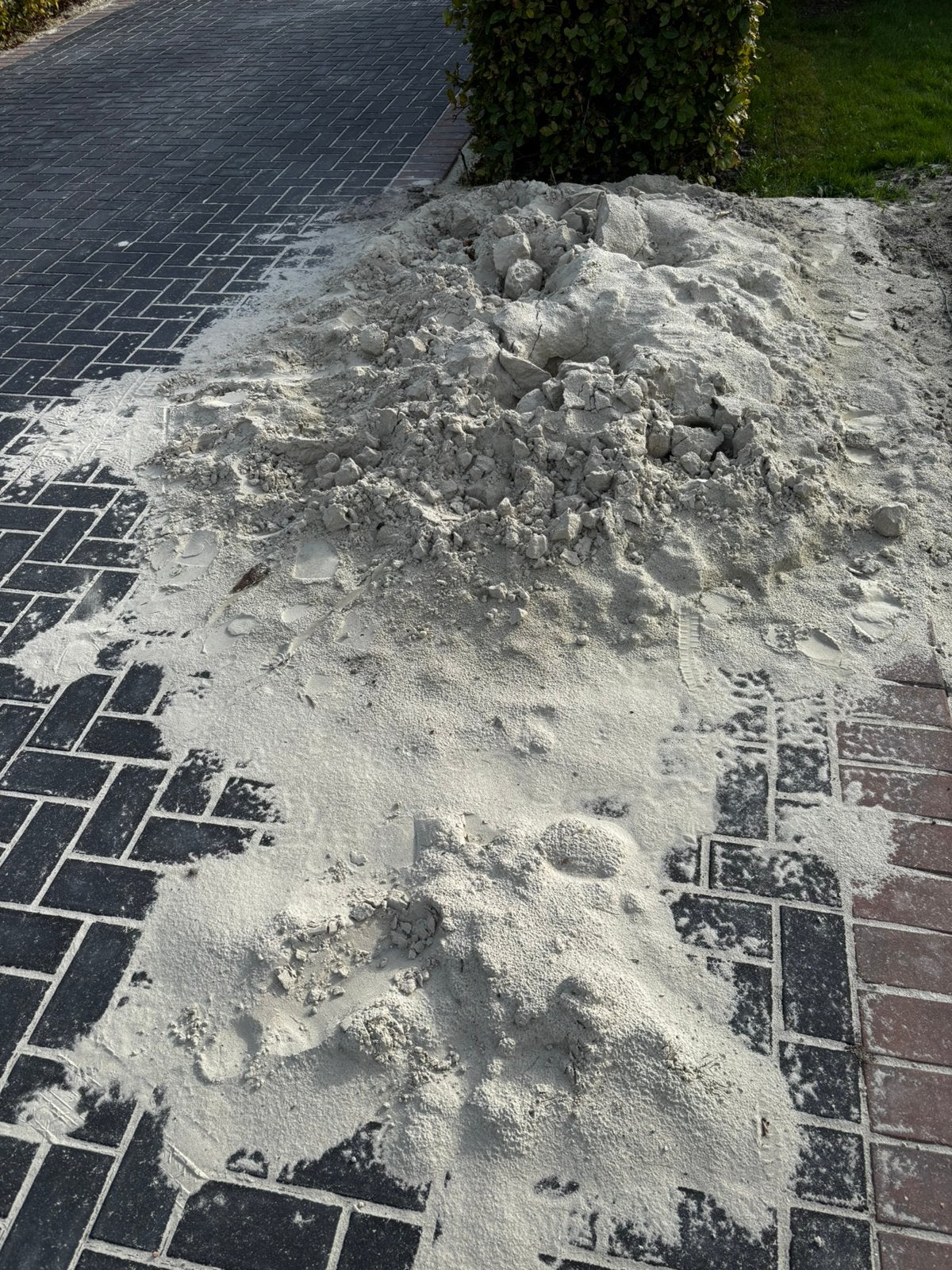 Wit zand, Ophalen, Zo goed als nieuw, Straatzand