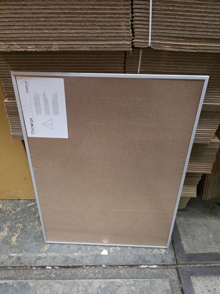 Prikbord 62x83cm met aluminium frame, Huis en Inrichting, Woonaccessoires | Memoborden, Gebruikt, Prikbord, Onbekend, Ophalen of Verzenden