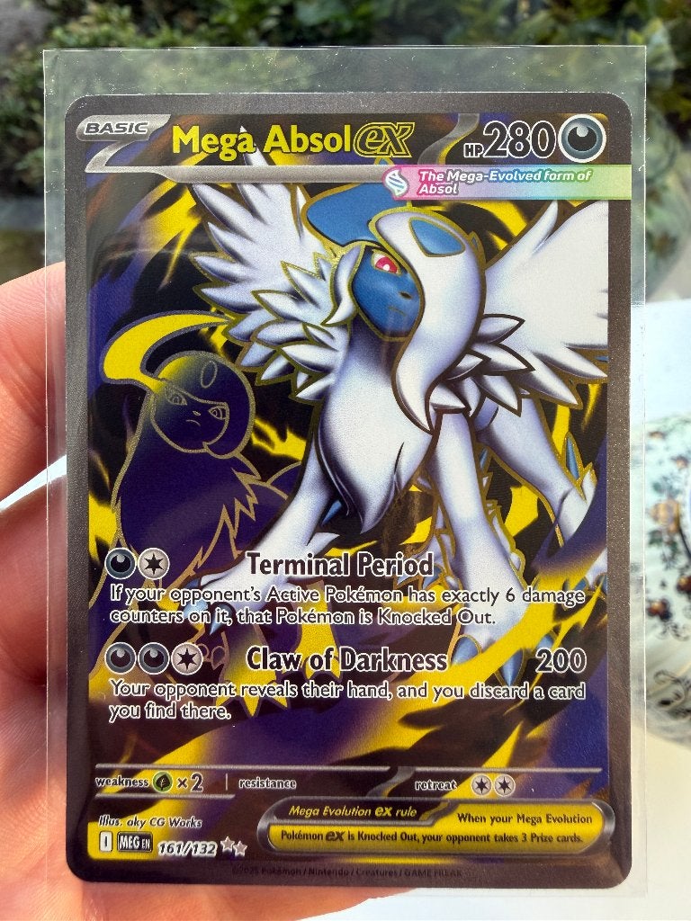 Mega Absol ex (MEG 161) (mint), Ophalen of Verzenden, Nieuw, Losse kaart