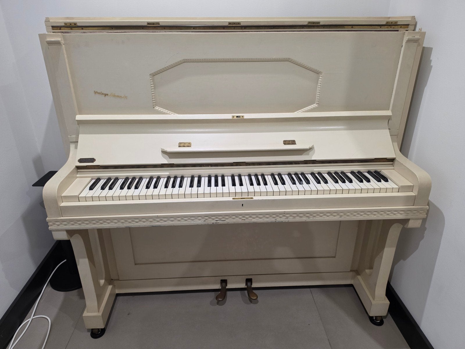 Antieke Carl Scheel Piano - Bouwjaar 1921, Muziek en Instrumenten, Ophalen, Gebruikt, Overige kleuren, Piano
