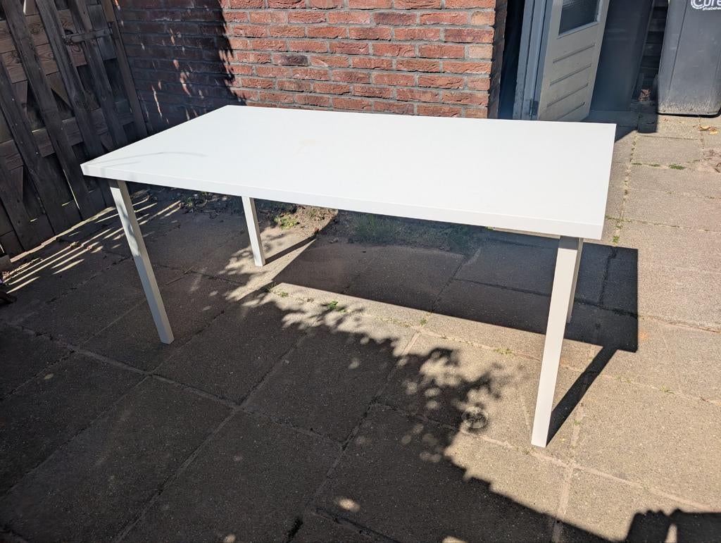 Ikea Linnmon bureautafels 75x150, Modern minimalistisch, Gebruikt, 100 tot 150 cm, Overige materialen