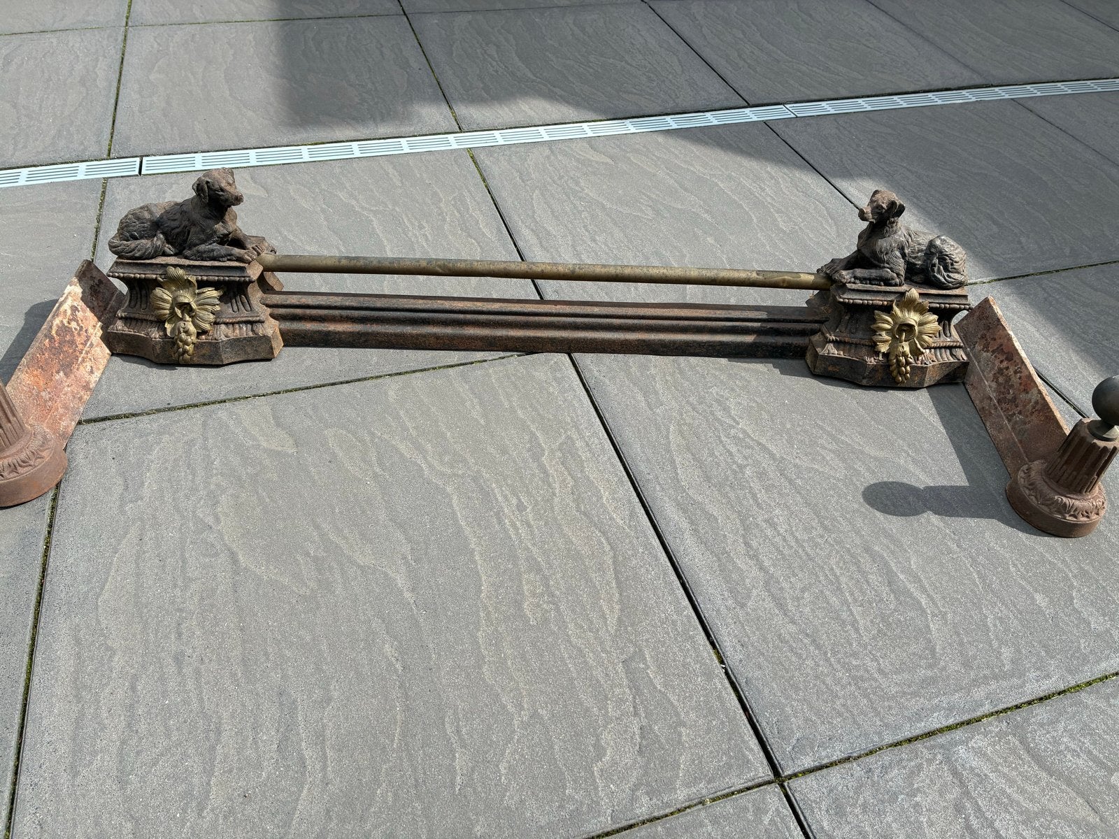 Antieke Vuurbokken (2 sets) - ca. 1830, Ophalen