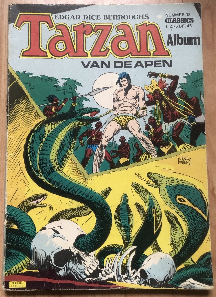 TARZAN - MAANBEEST - CLASSICS NR. 18 -1975, Boeken, Eén comic, Ophalen of Verzenden, Zo goed als nieuw, Europa