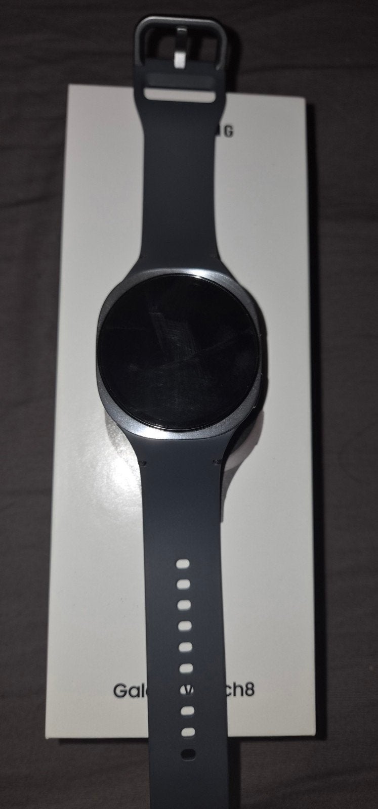 galaxy watch 8 40mm zwart, Zwart, Ophalen of Verzenden, Zo goed als nieuw, GPS
