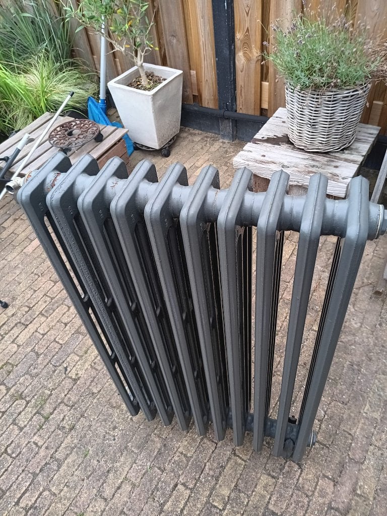 gietijzeren leden radiator, Ophalen, Gebruikt, Radiator, 60 tot 150 cm