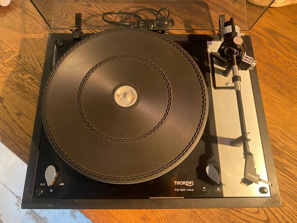 Thorens TD160 MKII Platenspeler, Audio, Tv en Foto, Platenspelers, -, -, Thorens, Ophalen of Verzenden