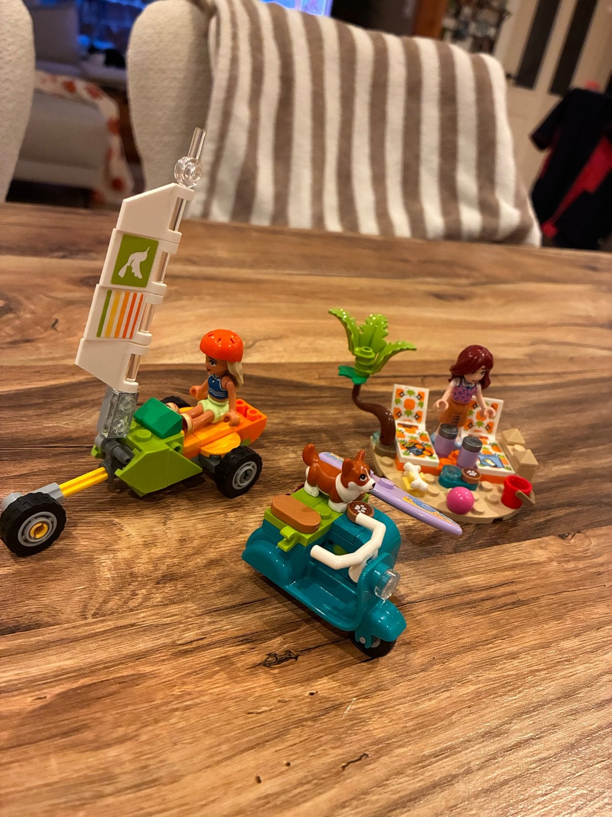 Lego Friends Surfing Dogs en Scooter (42641), Lego, Friends, Ophalen of Verzenden, Zo goed als nieuw