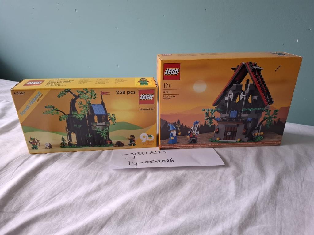 Lego: 40567 + 40601 Castle, nieuw in doos, Kinderen en Baby's, Speelgoed | Duplo en Lego, Lego, Nieuw, Ophalen of Verzenden, Castle