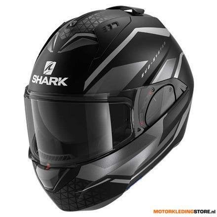 Shark EVO ES Yari Mat, Zwart-Antraciet, Motoren, Ophalen of Verzenden, Nieuw met kaartje