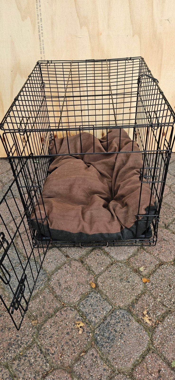 inklapbare honden bench met kussen, Dieren en Toebehoren, Hondenbenches, Ophalen, Zo goed als nieuw