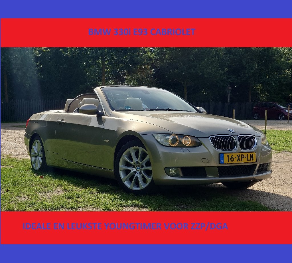 BMW330i Cabrio|CarPlay|OrigNL|H.Exec|Xenon ZZP/DGA OPGELET!, Achterwielaandrijving, Beige, 4 stoelen, 2996 cc