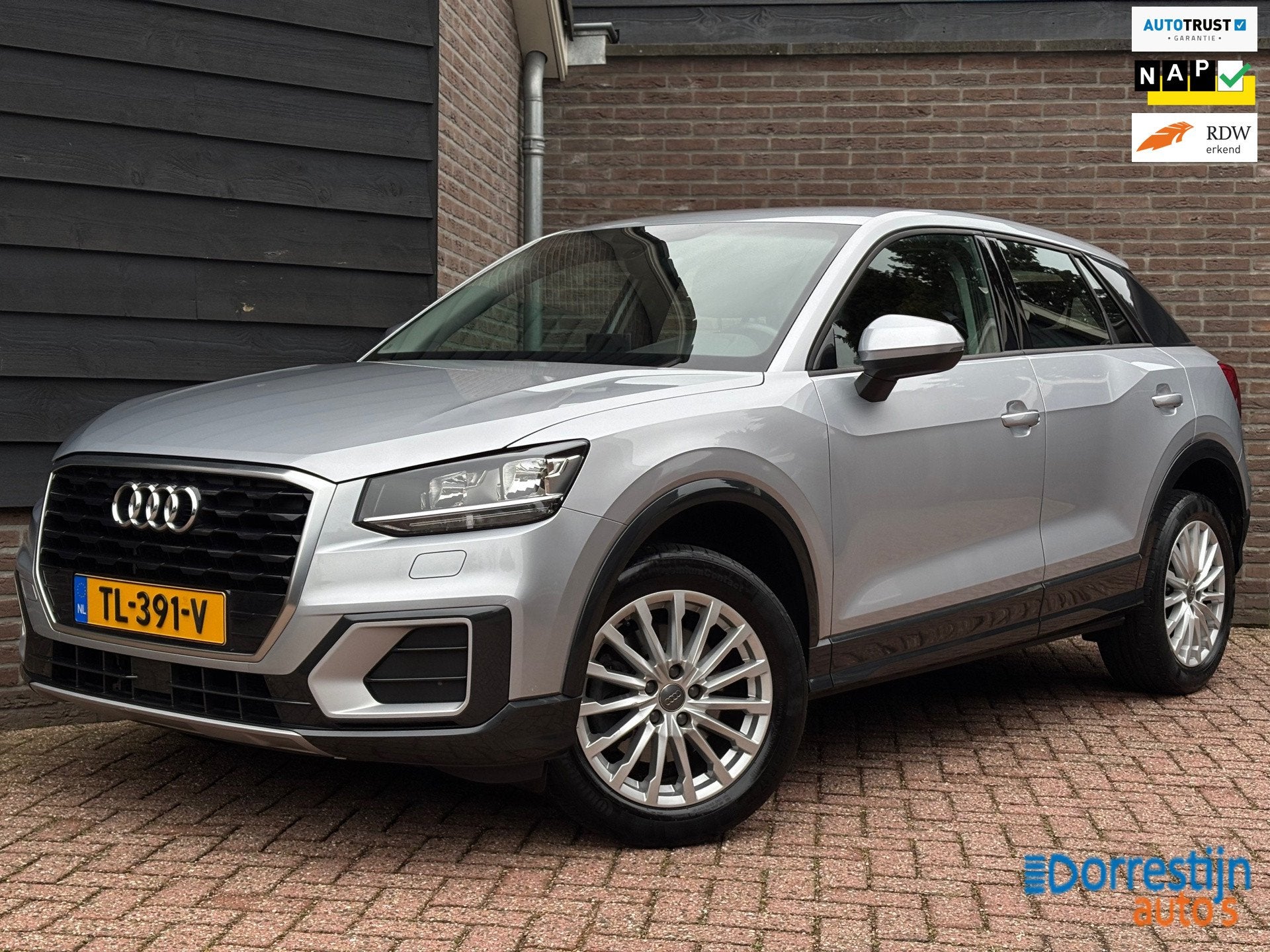 Audi Q2 1.0 TFSI Design Pro Line | Automaat | PDC | Navi | C, Auto's, Stof, Gebruikt, 116 pk, Origineel Nederlands