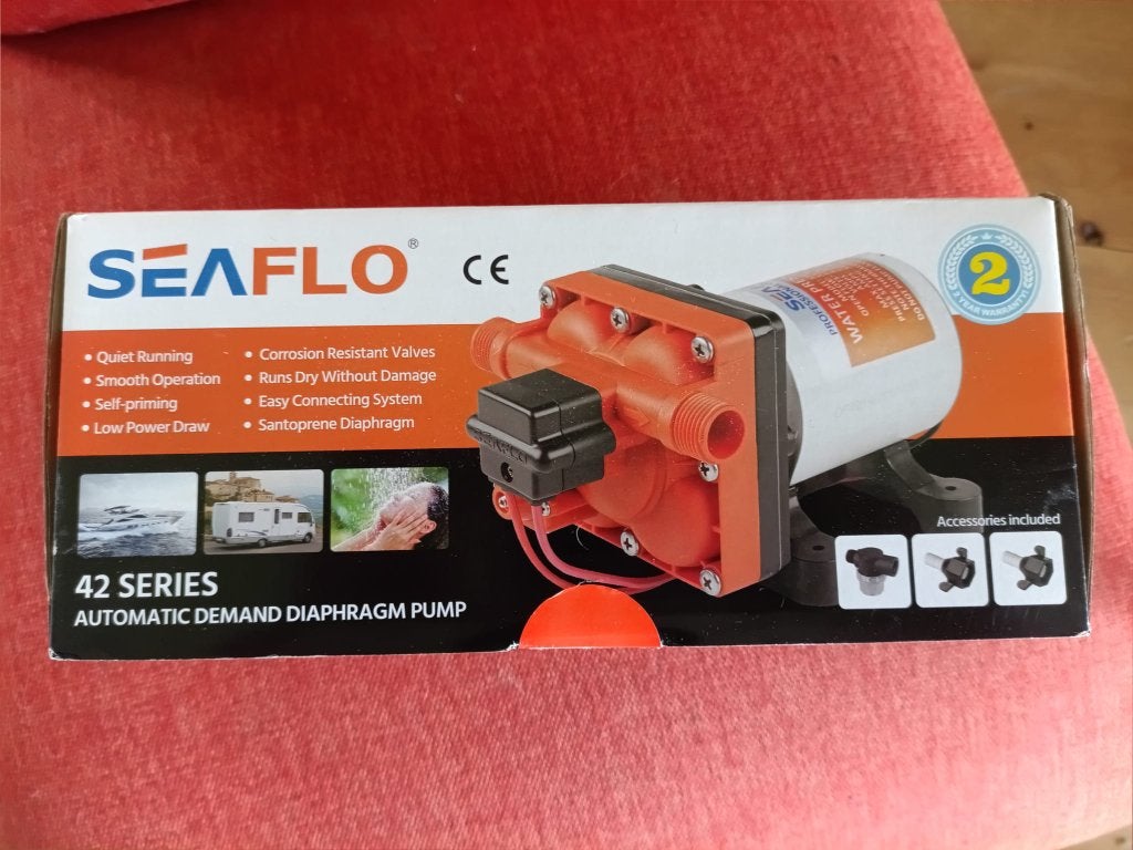 SEAFLO 42 Series drinkwaterpomp, Ophalen of Verzenden, Nieuw