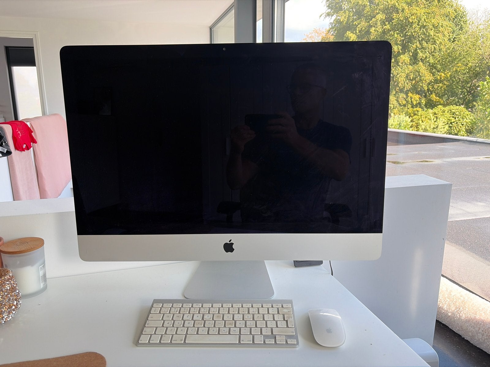 Apple iMac met toetsenbord en muis, Gebruikt, 2 tot 3 Ghz, IMac, Ophalen of Verzenden