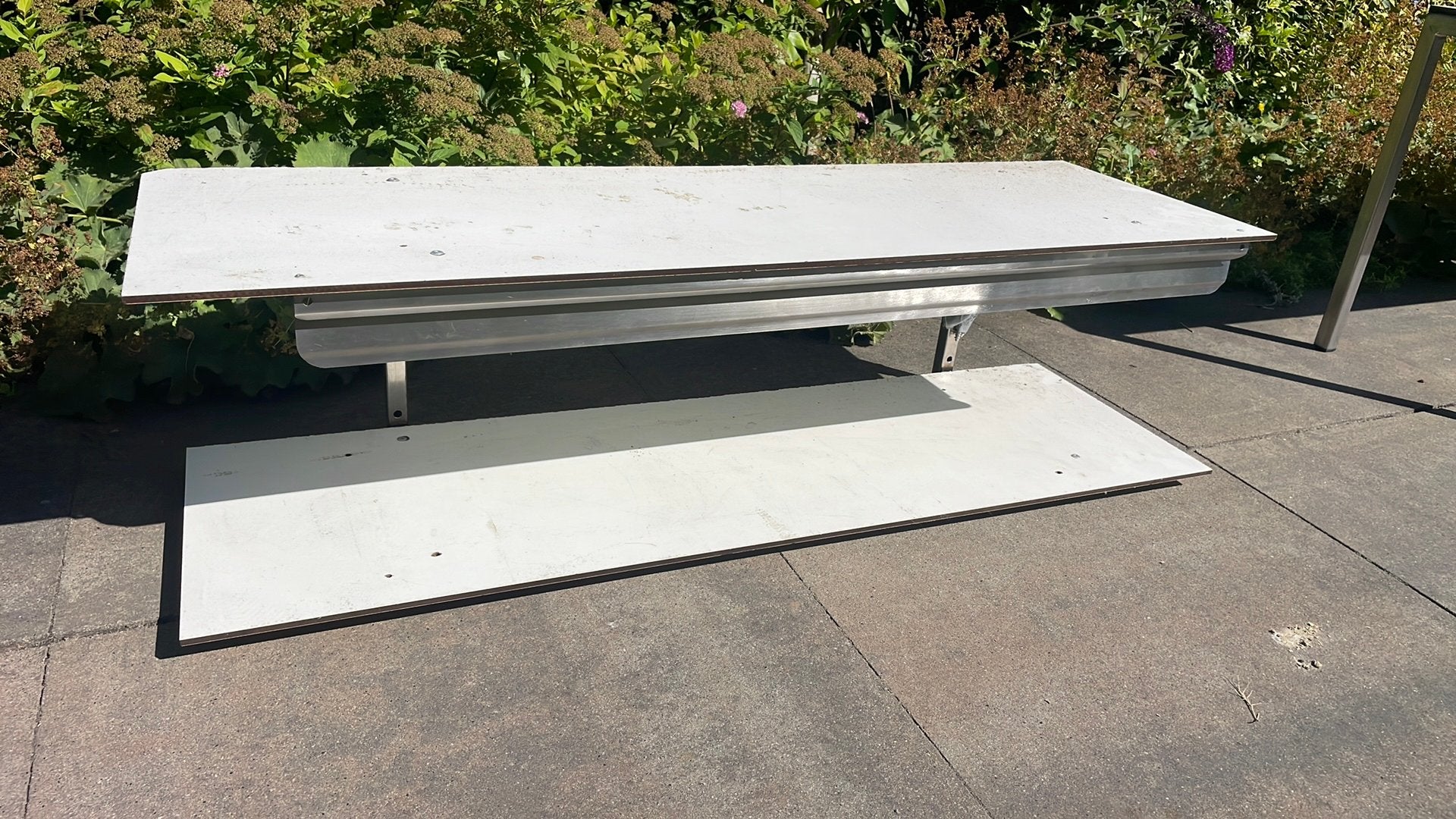 Te koop wandrek met bonnenrail, Huis en Inrichting, Ophalen, Zo goed als nieuw, Minder dan 150 cm, Minder dan 100 cm