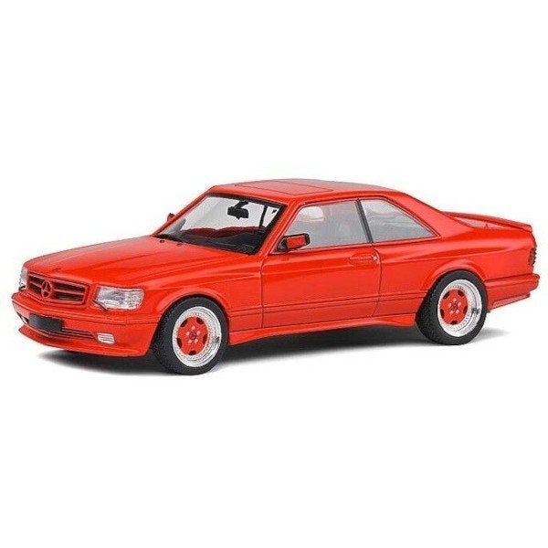 Mercedes Benz 560 SEC AMG 1990 Rood Modelauto 1/43 Solido, Solido, Auto, Solido, Nieuw