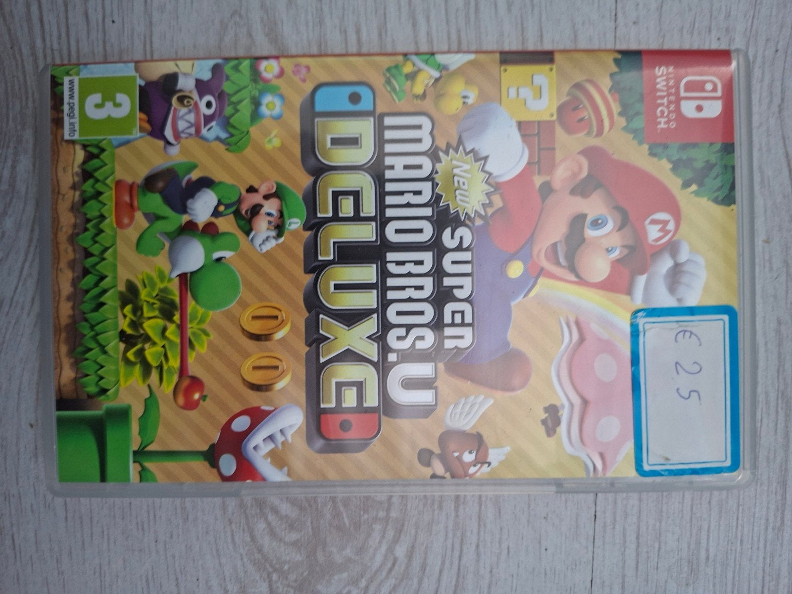 New Super Mario Bros. U Deluxe - Nintendo Switch, Ophalen, Eén computer, Zo goed als nieuw, Platform
