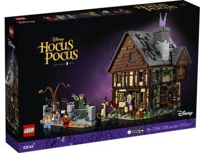 LEGO 21341 Ideas Disney  Het huisje van de Sanderson zussen, Lego, Nieuw, Ophalen of Verzenden, Disney
