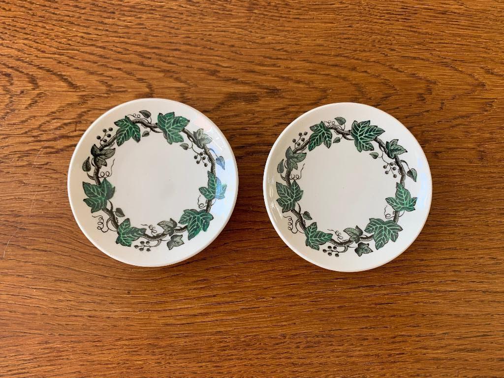 2 "Wedgwood Stratford" Bonbon/Theezakje Bordjes Nieuw, Nieuw, Ophalen of Verzenden, Bord(en), Overige stijlen