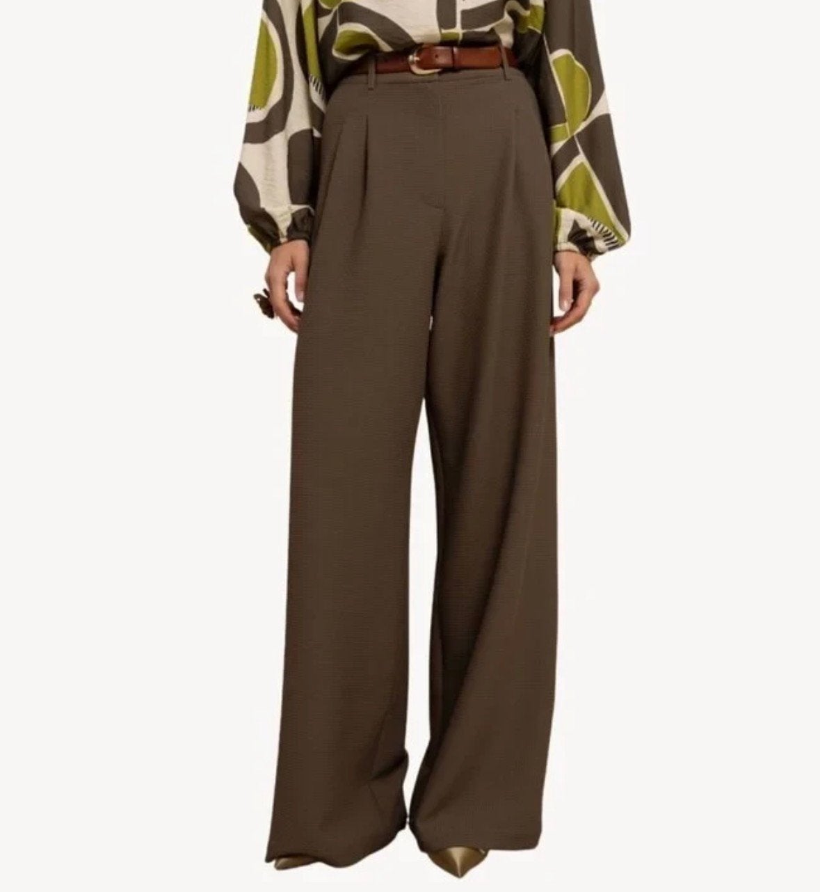Studio Anneloes waffle pants maat M, Maat 38/40 (M), Ophalen of Verzenden, Zo goed als nieuw, Lang