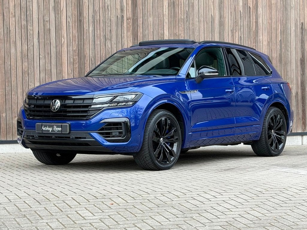 Volkswagen Touareg 3.0 TSi 4MOTION R / Lapiz Blue / Pano /, Auto's, Automaat, Gebruikt, 2995 cc, 462 pk