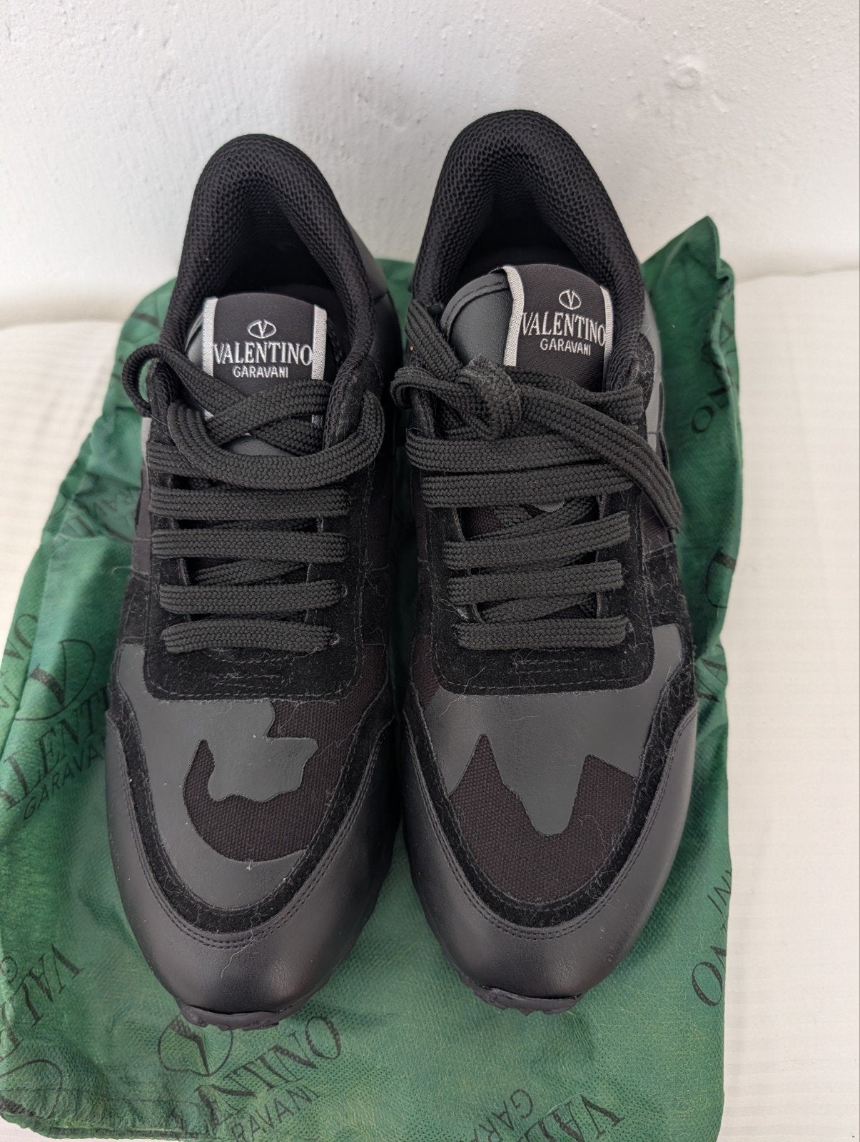 Valentino Garavani Rockrunner Sneakers Zwart, Zwart, Valentino Garavani, Ophalen of Verzenden, Sneakers of Gympen