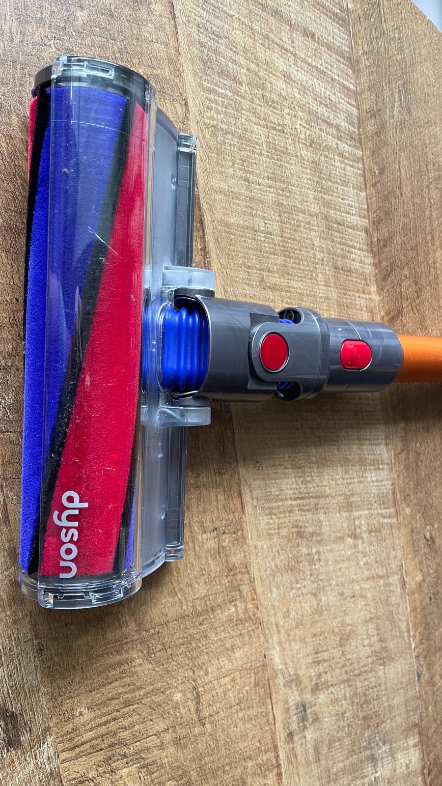 Dyson V8 Absolute+ steel met zuigmond (niet de stofzuiger)