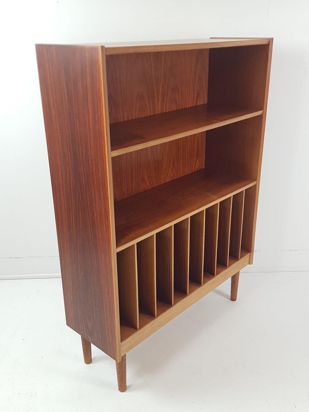 Vintage Deense open kast vinyl | lp kastje, Antiek en Kunst, Ophalen of Verzenden