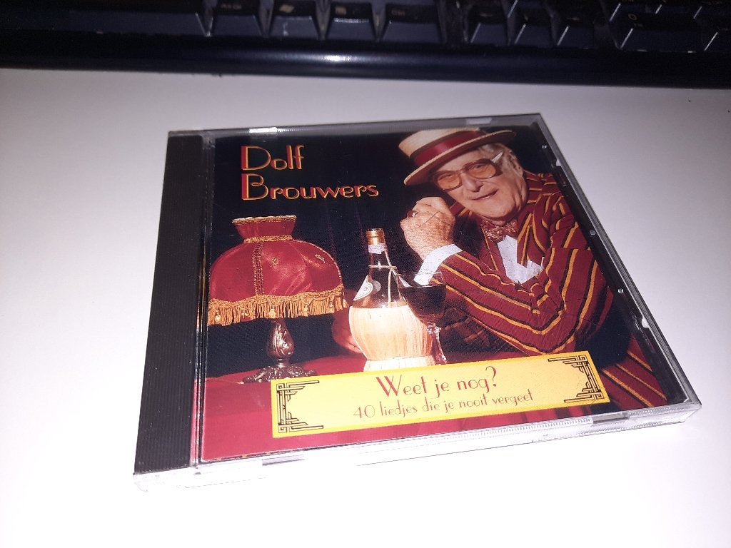 CD Dolf Brouwers – Weet Je Nog?, Ophalen, Zo goed als nieuw, Levenslied of Smartlap